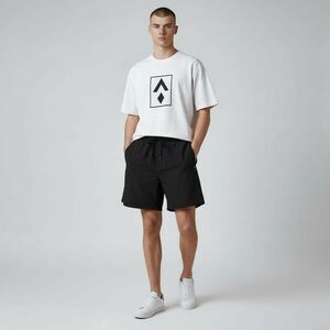 REI Co-Op Active Pursuits Shorts Men Medium Black Elastic Waist Gorpcore